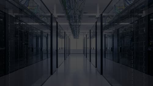 Server room illustrating the trust context